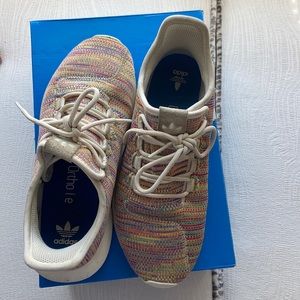 Rainbow Adidas sneakers